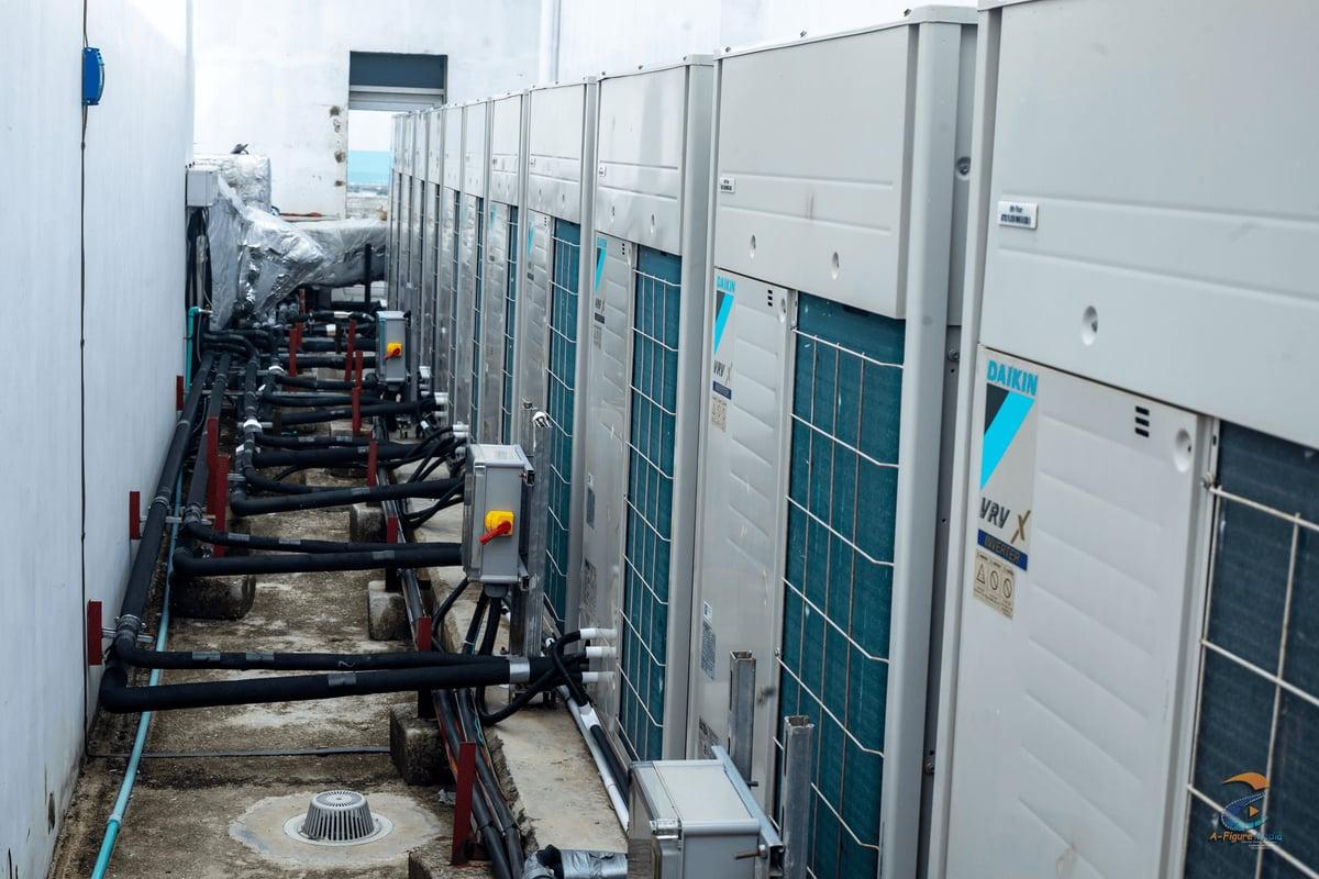 Mechanical plant room